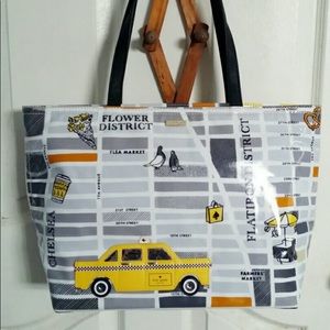 Kate Spade New York Yellow Francis Taxi Tote